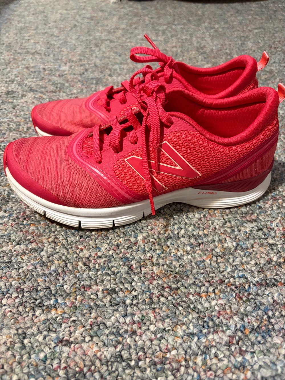 New Balance 711 Women's Red Athletic Running Shoes